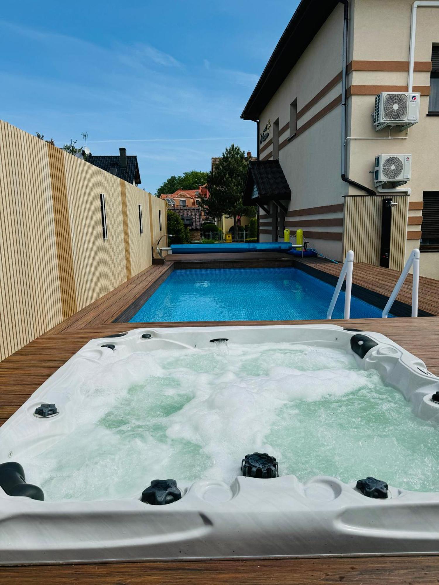 Pokoje Goscinne Nad Zalewem Swim Spa Miedzywodzie Ngoại thất bức ảnh